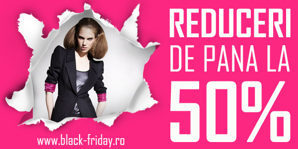 Black Fashion Friday – un weekend intreg cu reduceri la haine