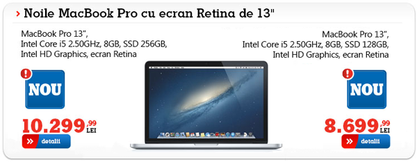Noul MacBook Pro