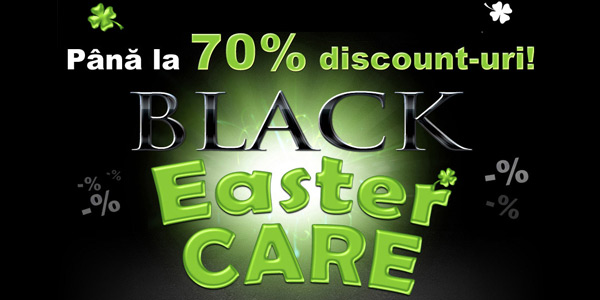 Black Easter Care 2013 – reduceri de Paste la Evomag