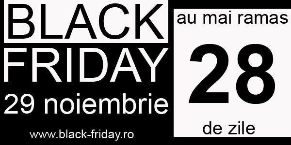 Black Friday 2013 – au mai ramas 28 de zile