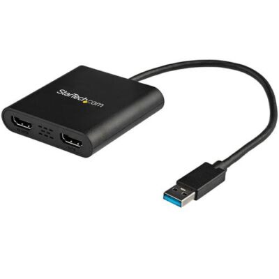 Black Friday Adaptor Startech USB 3.0 la Dual HDMI