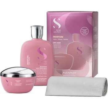 Black Friday 2022 Alfaparf Milano Semi di Lino Moisture set (pentru hidratare si stralucire) pentru par uscat