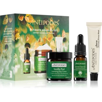 Black Friday Antipodes Ultimate Nourish Set set pentru îngrijirea pielii (cu efect de nutritiv)
