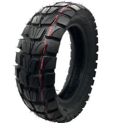 Black Friday 2022 Anvelopa cauciuc Semi Off-road 10inch pentru trotineta electrica ZERO 10/ZERO 10X (Negru)