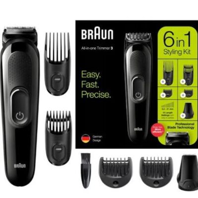 Black Friday 2022 Aparat de tuns Braun MGK 3225 (Negru)