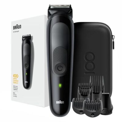 Black Friday 2022 Aparat de tuns multifunctional Braun MBMGK5 Max Braun 100 years Design Edition