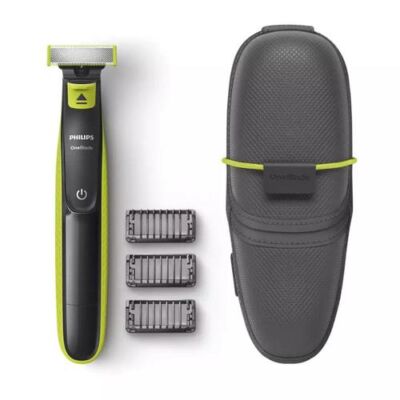 Black Friday 2022 Aparat hibrid de barbierit si tuns barba Philips OneBlade QP2520/65