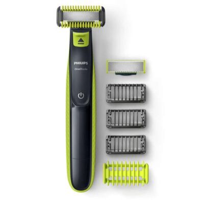 Black Friday 2022 Aparat hibrid pentru barbierit si tuns barba Philips OneBlade Pro Face & Body QP2620/20