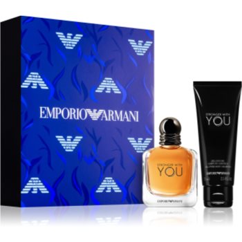Black Friday Armani Emporio Stronger With You set cadou pentru bărbați