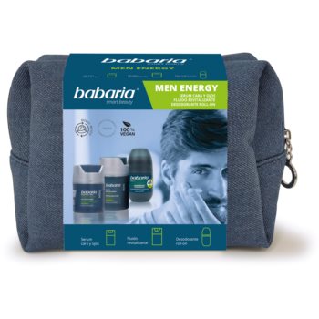 Black Friday Babaria Men Energy set (pentru fata si corp) pentru bărbați