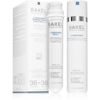 Black Friday 2022 Bakel F-Designer Normal Skin Case & Refill lift crema de fata pentru fermitate pentru piele normala