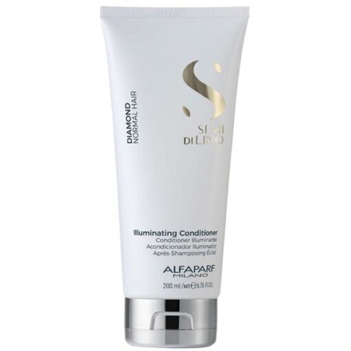 Black Friday 2022 Balsam de Stralucire pentru Par Normal - Alfaparf Milano Semi Di Lino Diamond Illuminating Conditioner