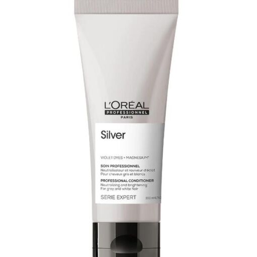 Black Friday 2022 Balsam de par cu Efect de Neutralizare si Stralucire - L'Oreal Professionnel Serie Expert Silver Conditioner