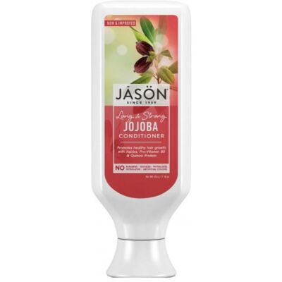 Black Friday 2022 Balsam pentru Par Puternic si Sanatos cu Jojoba si Ulei de Ricin - Jason Conditioner Repairing Jojoba & Castor Oil
