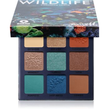 Black Friday Barry M Wildlife Ocean paletă cu farduri de ochi