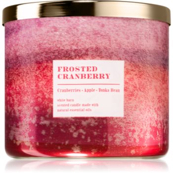 Black Friday Bath & Body Works Frosted Cranberry lumânare parfumată