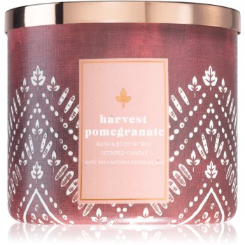 Black Friday Bath & Body Works Harvest Pomegranate lumânare parfumată cu uleiuri esentiale