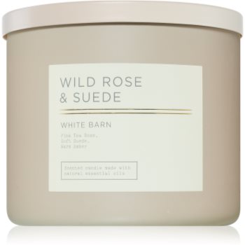 Black Friday Bath & Body Works Wild Rose & Suede lumânare parfumată