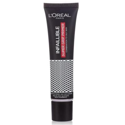 Black Friday 2022 Baza pentru Machiaj pentru Ten Mixt si Gras - L'Oreal Paris Infaillible Resurfacing Primer Combination to Oily Skin