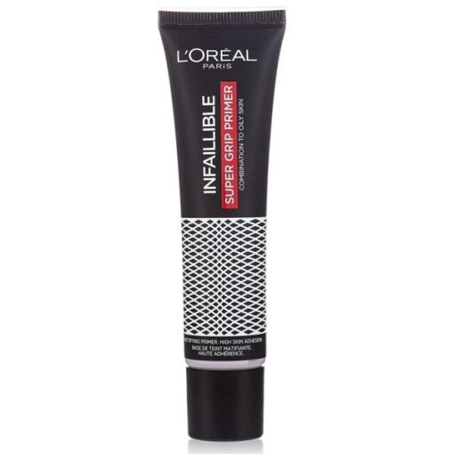 Black Friday 2022 Baza pentru Machiaj pentru Ten Mixt si Gras - L'Oreal Paris Infaillible Resurfacing Primer Combination to Oily Skin