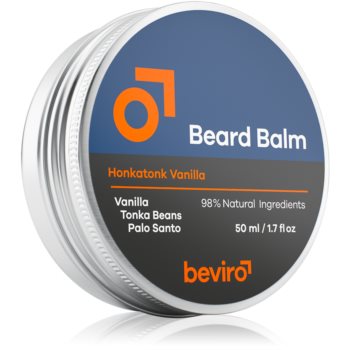 Black Friday 2022 Beviro Honkatonk Vanilla Beard Balm balsam pentru barba