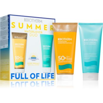 Black Friday 2022 Biotherm Waterlover Sun Milk set cadou unisex