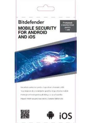 Black Friday 2022 Bitdefender Mobile Security pentru Android si iOS