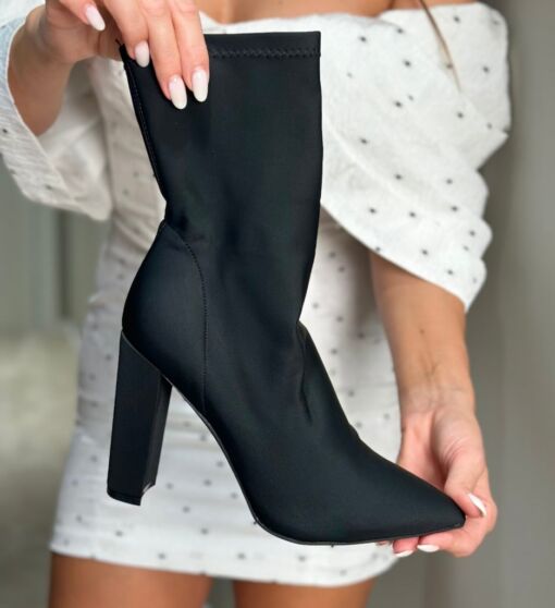 Black Friday Botine Beuf Negre
