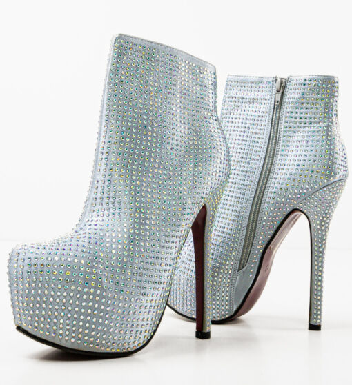 Black Friday 2022 Botine Mania Argintii