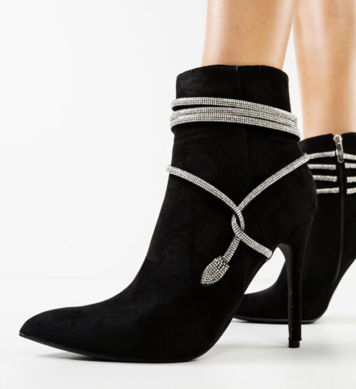 Black Friday Botine dama Accesor Negre
