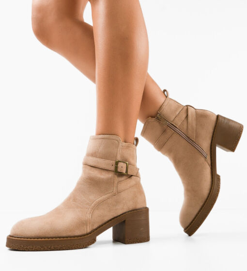 Black Friday Botine dama Faha Khaki