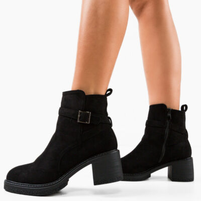 Black Friday 2022 Botine dama Faha Negre