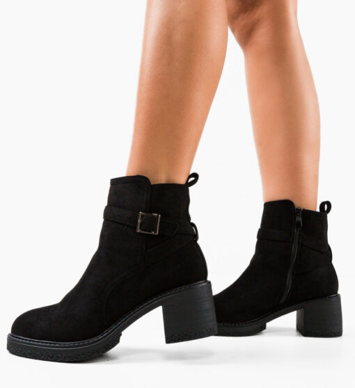 Black Friday 2022 Botine dama Faha Negre