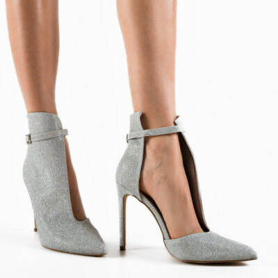 Black Friday Botine dama Fleur Argintii