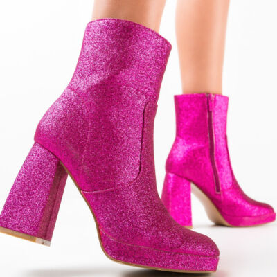 Black Friday Botine dama Jazzo Fuchsia