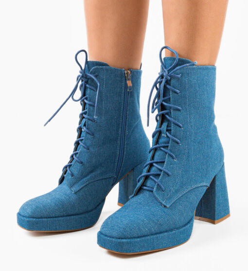 Black Friday Botine dama Lera Albastre