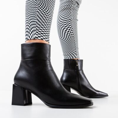 Black Friday 2022 Botine dama Noble Negre