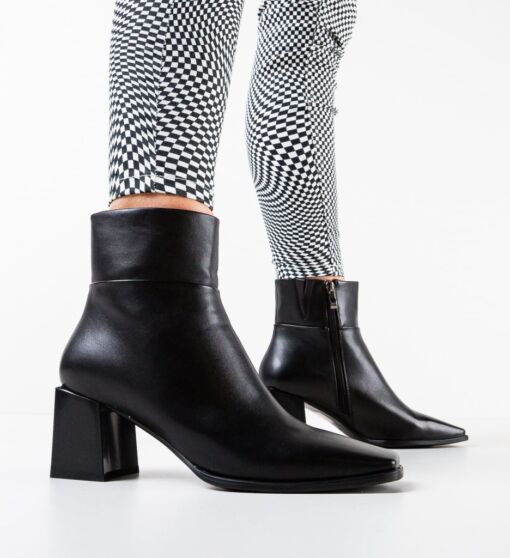Black Friday 2022 Botine dama Noble Negre