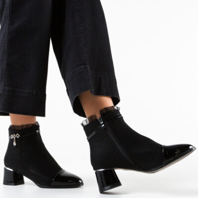 Black Friday 2022 Botine dama Precious Negre