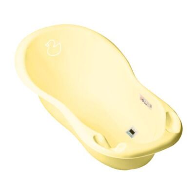 Black Friday 2022 Cadita copii Galben 102 cm Duck cu senzor de temperatura DK 005 - Tega Baby