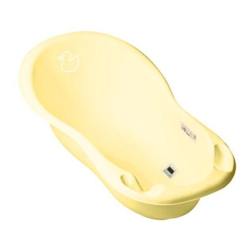 Black Friday 2022 Cadita copii Galben 102 cm Duck cu senzor de temperatura DK 005 - Tega Baby
