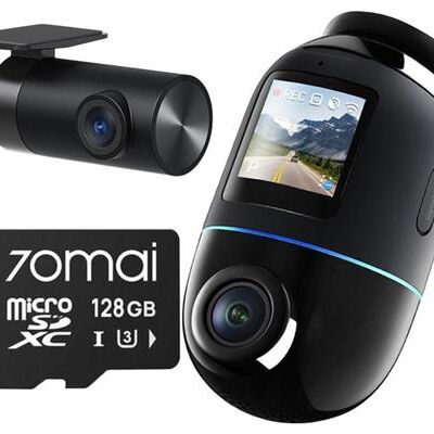 Black Friday Camera video auto 70mai Omni X800 Dash Cam + Camera spate RC14