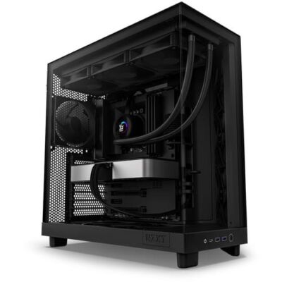 Black Friday Carcasa NZXT H6 FLOW Compact Dual-Chamber