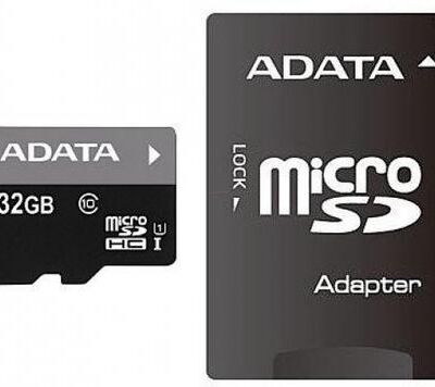 Black Friday Card A-DATA microSDHC UHS-I U1 Premier 32GB (Class 10) + Adaptor