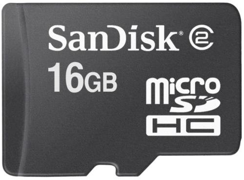 Black Friday Card SanDisk microSDHC 16GB