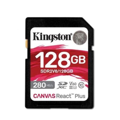 Black Friday Card de memorie Kingston Canvas React Plus SDXC