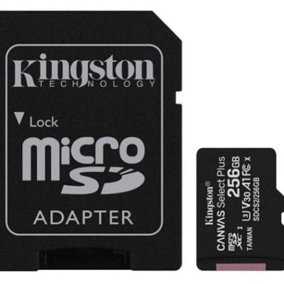 Black Friday 2022 Card de memorie MicroSD Kingston Canvas Select Plus