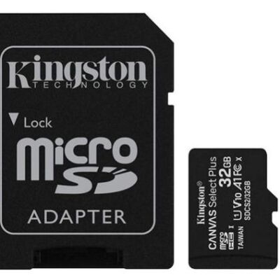 Black Friday 2022 Card de memorie MicroSD Kingston Canvas Select Plus