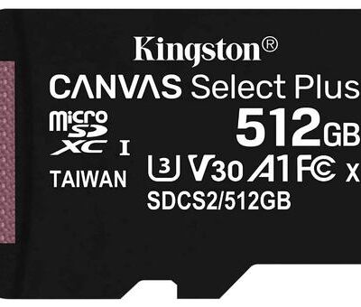 Black Friday Card de memorie MicroSD Kingston Canvas Select Plus