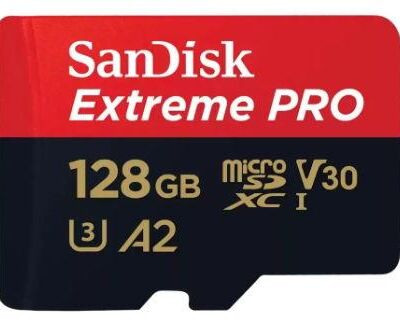Black Friday Card de memorie SanDisk Extreme PRO SDSQXCD-128G-GN6MA